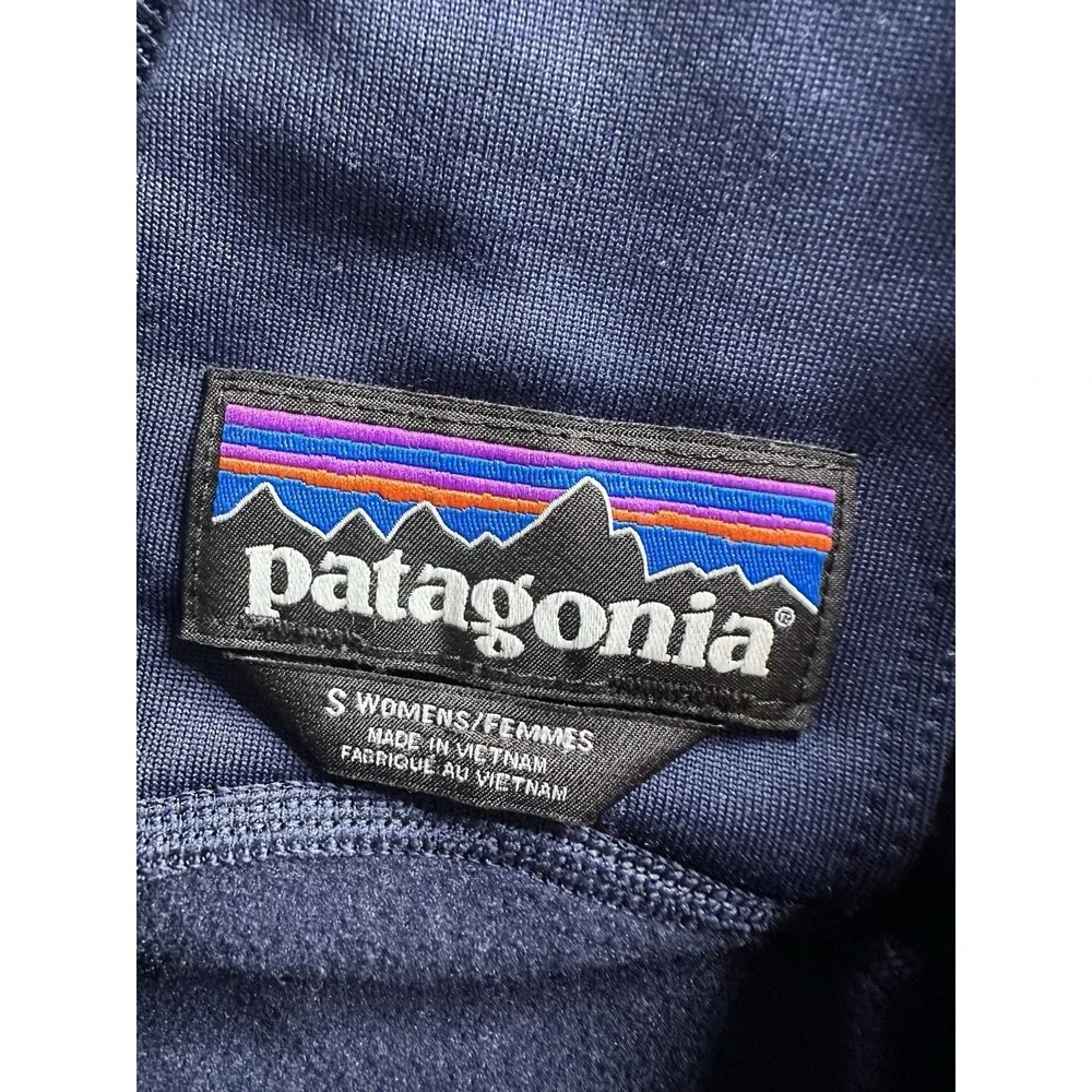 Patagonia‎ Jacket Womans Small CrossTrek Full Zip Blue Gorpcore Active Stretch